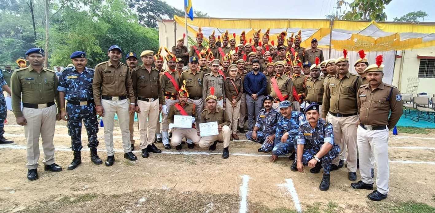 होमगार्ड का 77वां स्थापना दिवस मनाया