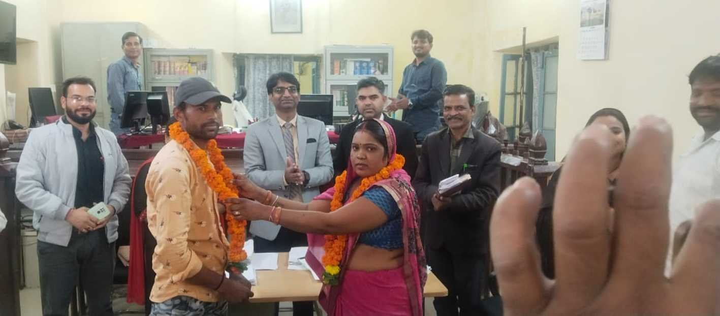 नेशनल लोक अदालत में निपटे 611 मामलें