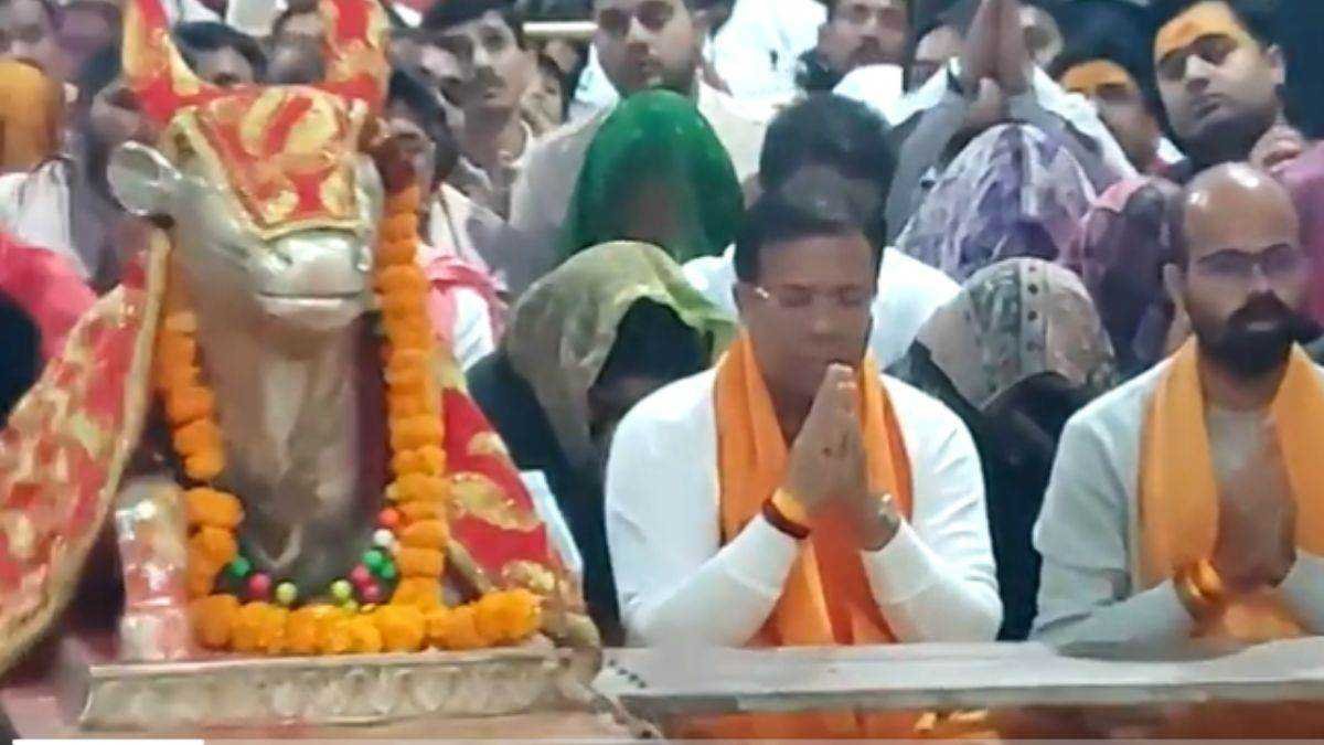 महाकाल की भस्मारती में शामिल हुए गोवा के मंत्री, कोरोना के बढ़ते मामले पर कही ये बात