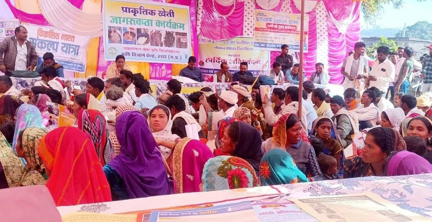 गांव-गांव में जारी है ‘संकल्प यात्रा’, ग्रामीण कर रहे हैं स्वागत