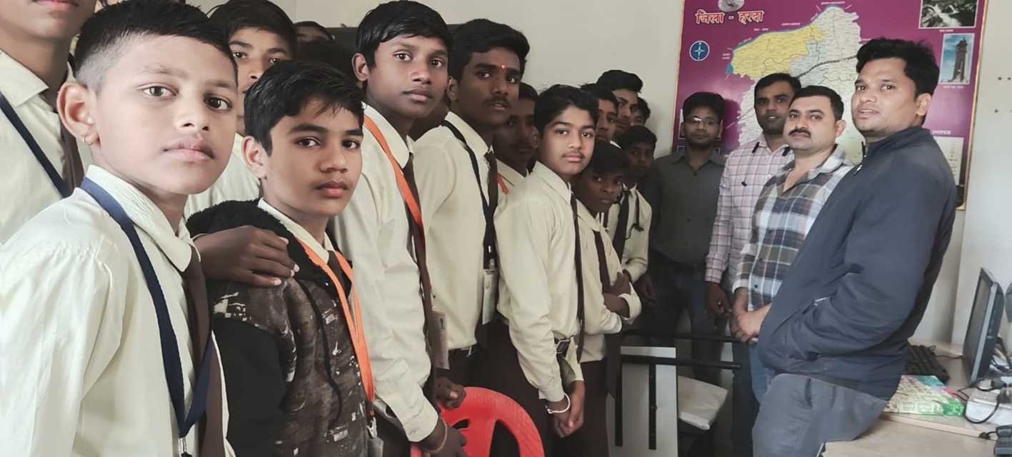 विद्यार्थियों ने जानी पुलिस की कार्यप्रणाली
