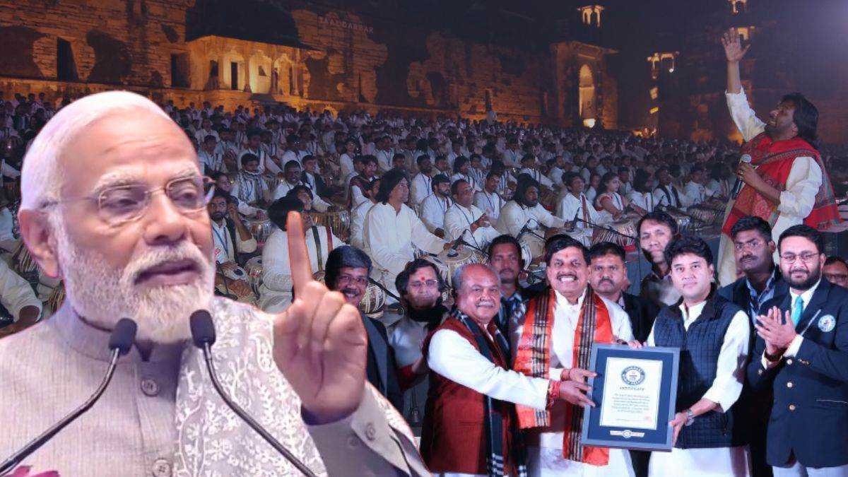 प्रधानमंत्री मोदी ने तबला वादन में विश्‍व रिकार्ड पर दी बधाई, तानसेन समारोह को संगीत के लिए बताया सराहनीय प्रयास