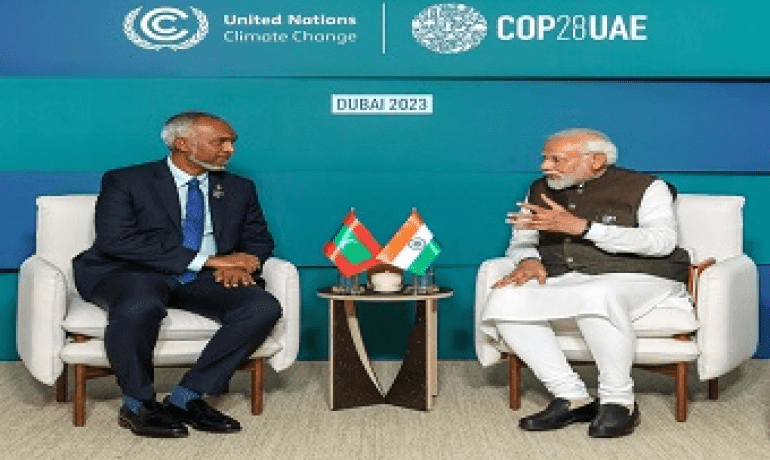 प्रधानमंत्री नरेन्द्र मोदी ने दुबई मे कॉप-28 शिखर सम्मेलन में विश्व के कई नेताओं के साथ द्विपक्षीय बैठक की