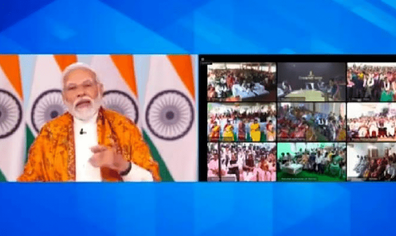 प्रधानमंत्री नरेन्‍द्र मोदी ने कहा हाल के विधानसभा चुनावों ने सिद्ध कर दिया है कि लोग केन्‍द्र की योजनाओं और मोदी की गारंटी पर विश्‍वास रखते हैं