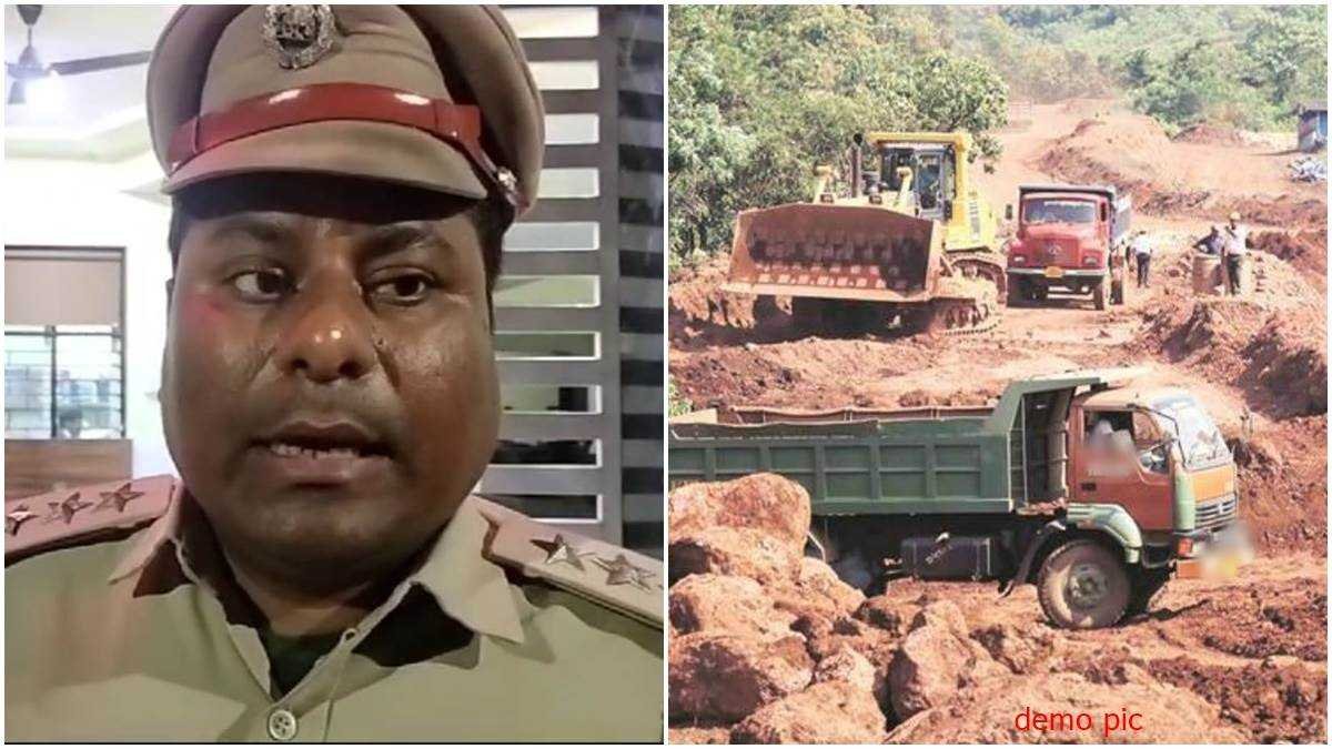 अवैध खनन रोकने गए खनिज निरीक्षक पर रेत माफिया ने किया हमला