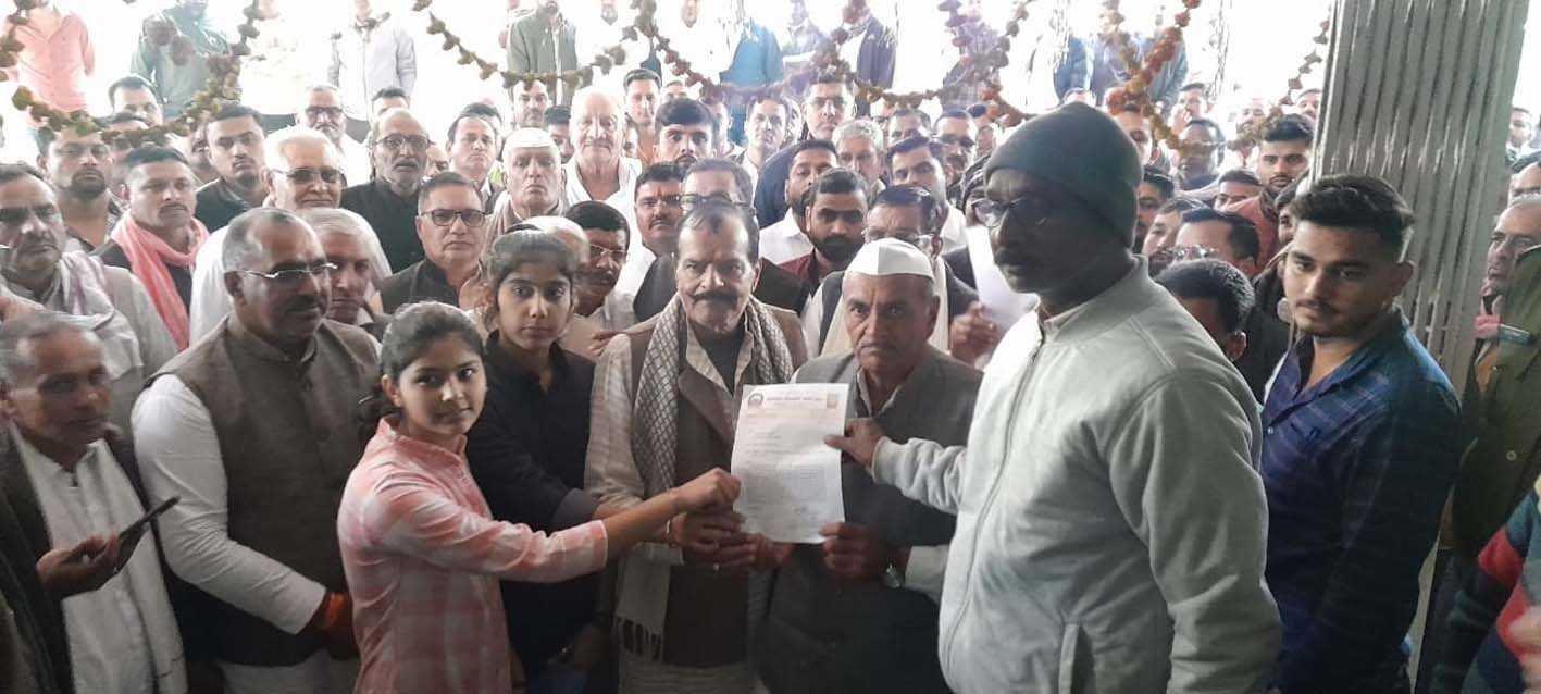 विश्नोई जाति को ओबीसी में शामिल करने की मांग, सौंपा ज्ञापन  
