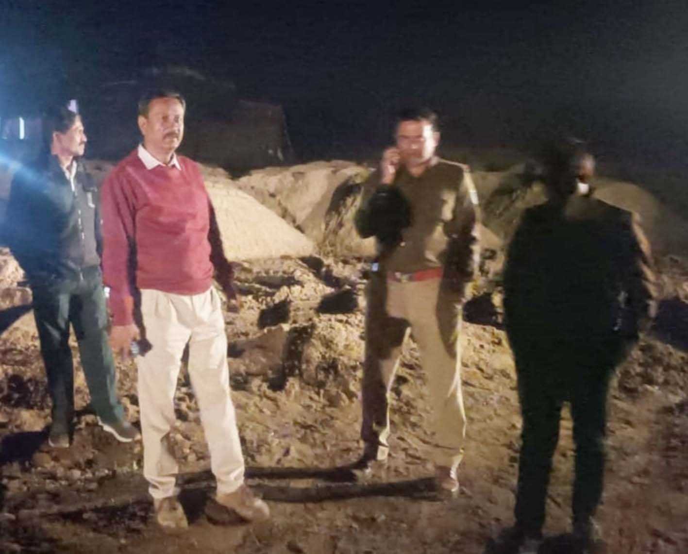 पुलिस ने अवैध शराब के विरुद्ध की कार्रवाई