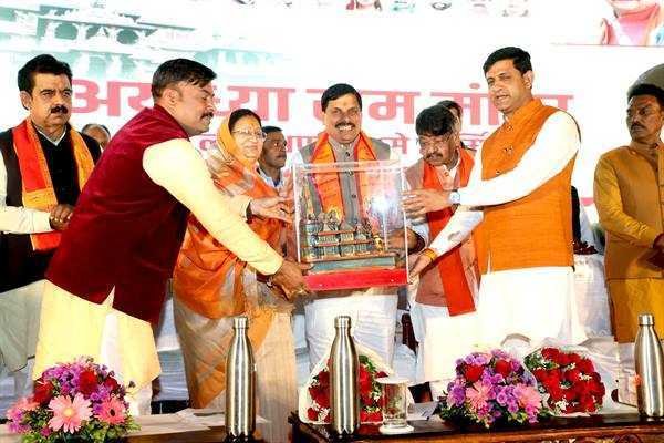 राममय हुई इंदौर नगरी, जय श्री राम के नारों से गूंज उठा सम्पूर्ण शहर