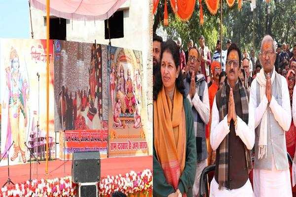 भव्य मंदिर का निर्माण हुआ, अब भव्य भारत का निर्माण होगा: उप मुख्यमंत्री श्री राजेंद्र शुक्ल