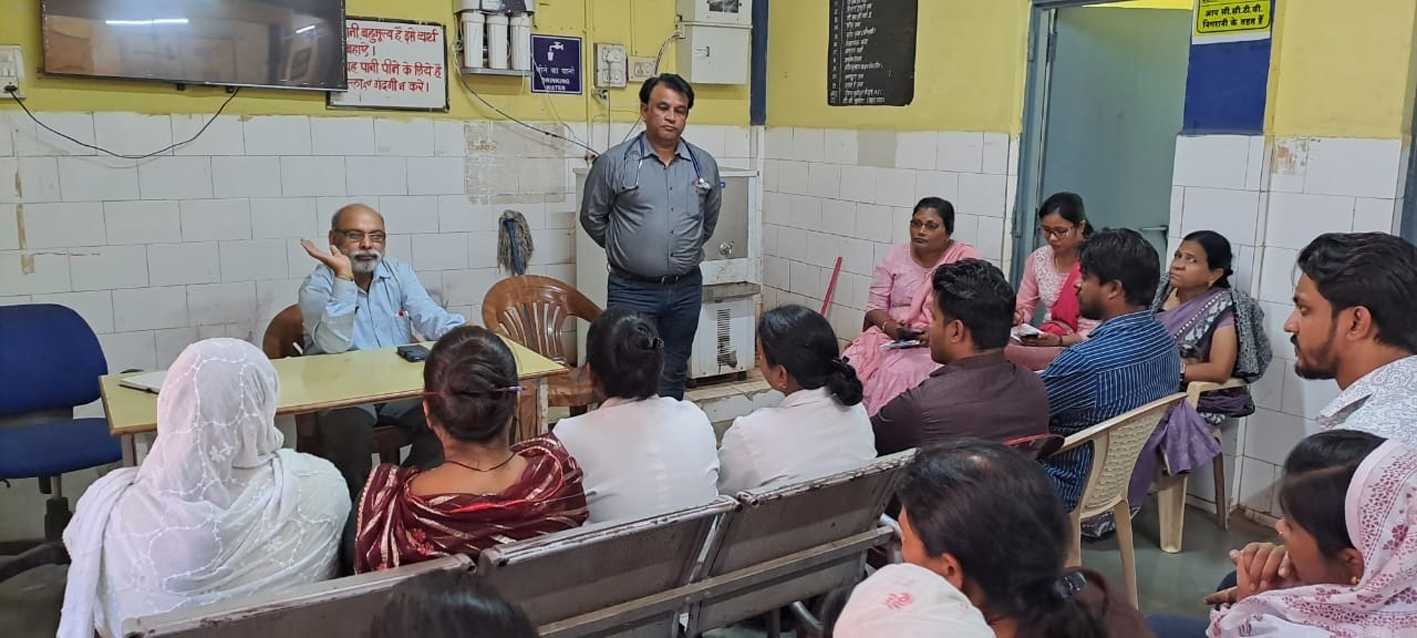 स्वास्थ व महिला एवं बाल विकास विभाग की बैठक संपन्न