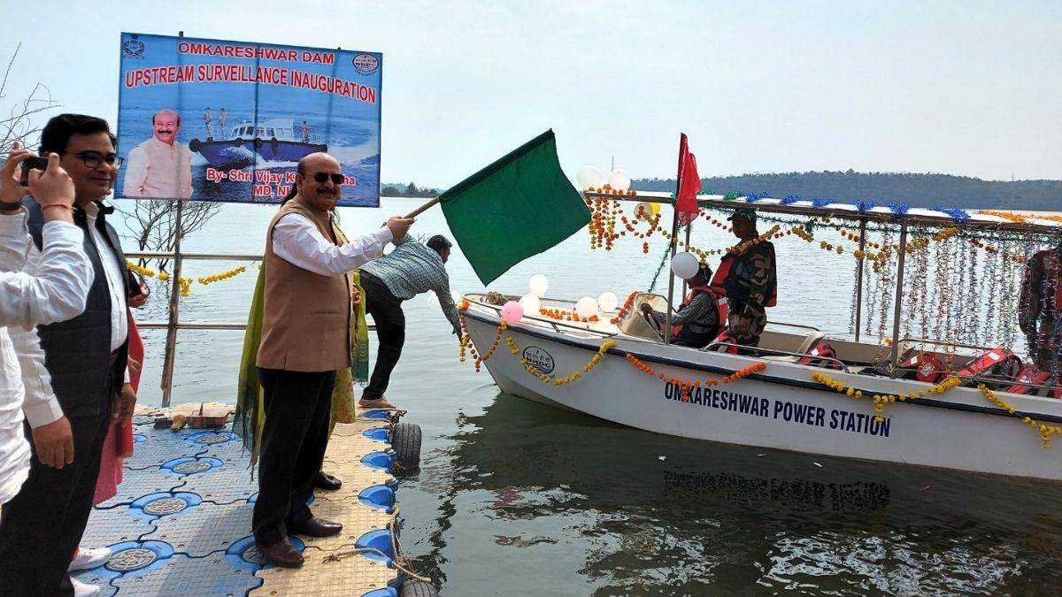 ओंकारेश्वर सागर बांध की बोट से होगी पेट्रोलिंग, अवैध गतिविधियों पर लगेगी लगाम