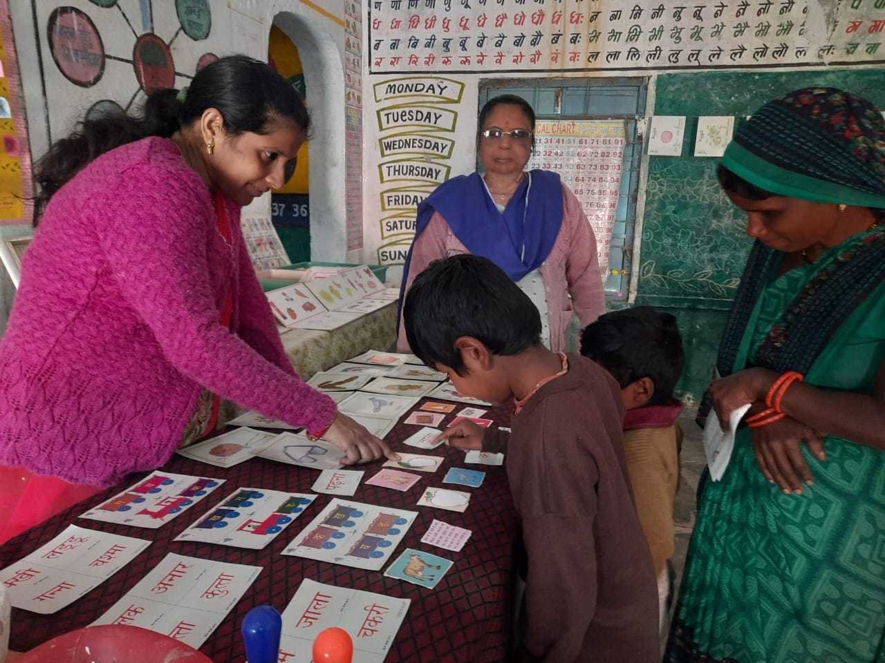 गांगला में आयोजित हुआ एफएलएन मेला  