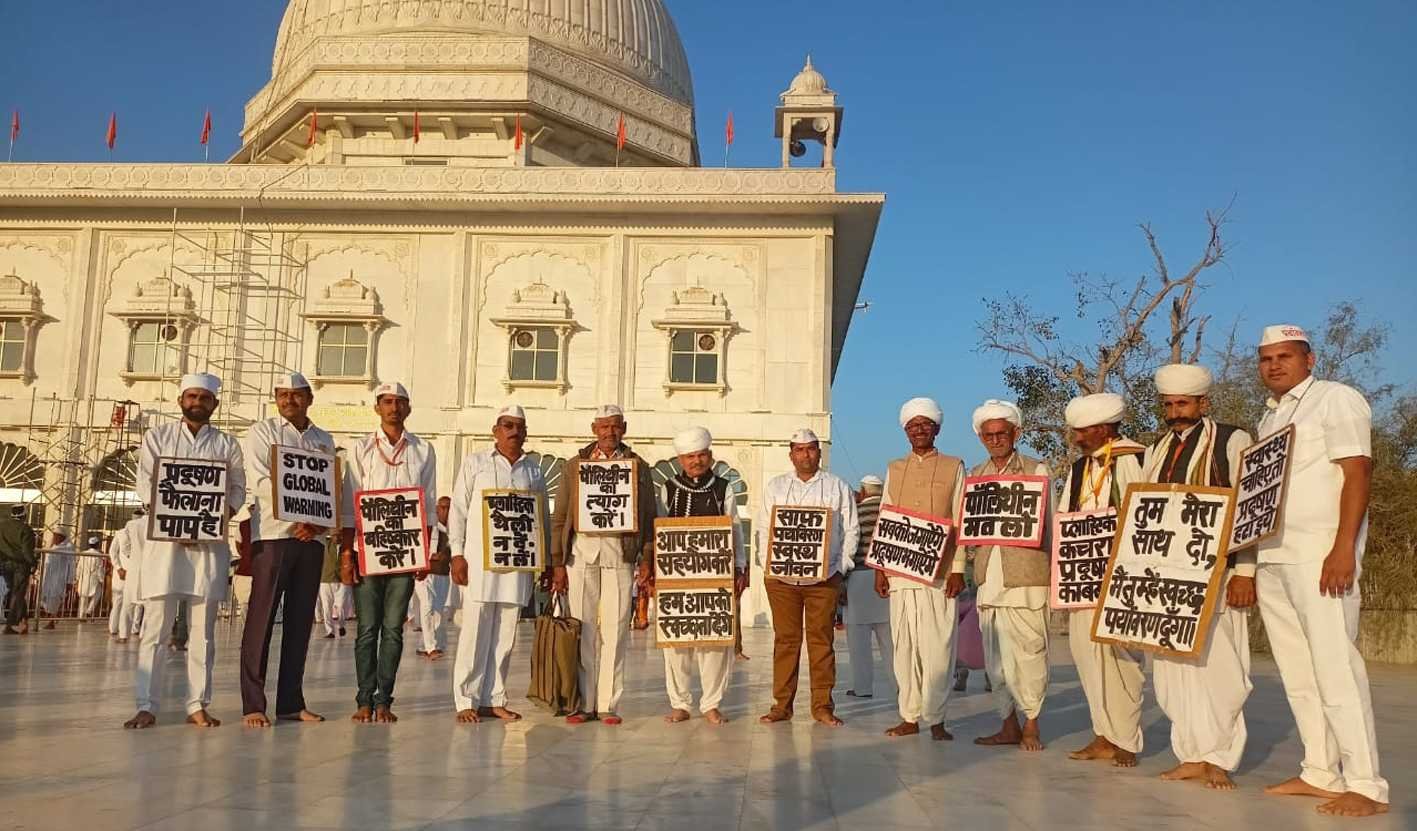 प्लास्टिक के विरुद्ध चलाया अभियान