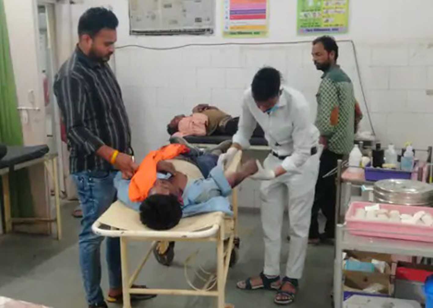 दो अलग-अलग हादसों में एक की मौत, ८ घायल