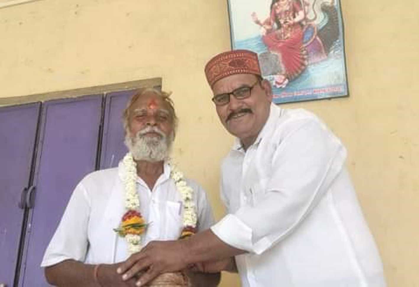 नर्मदा परिक्रमा का समापन….  १०१ दिन में २८०० किलोमीटर की पदयात्रा संपन्न  