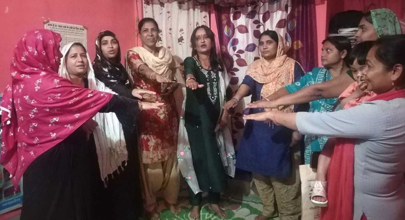  मतदान के लिए किया प्रेरित
