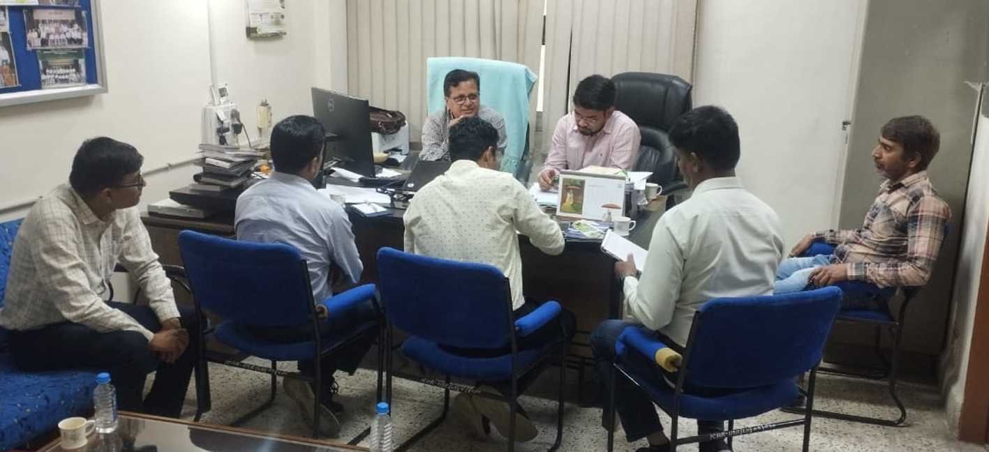 कृषि वैज्ञानिकों ने अनुसंधान केन्द्रों का किया भ्रमण  