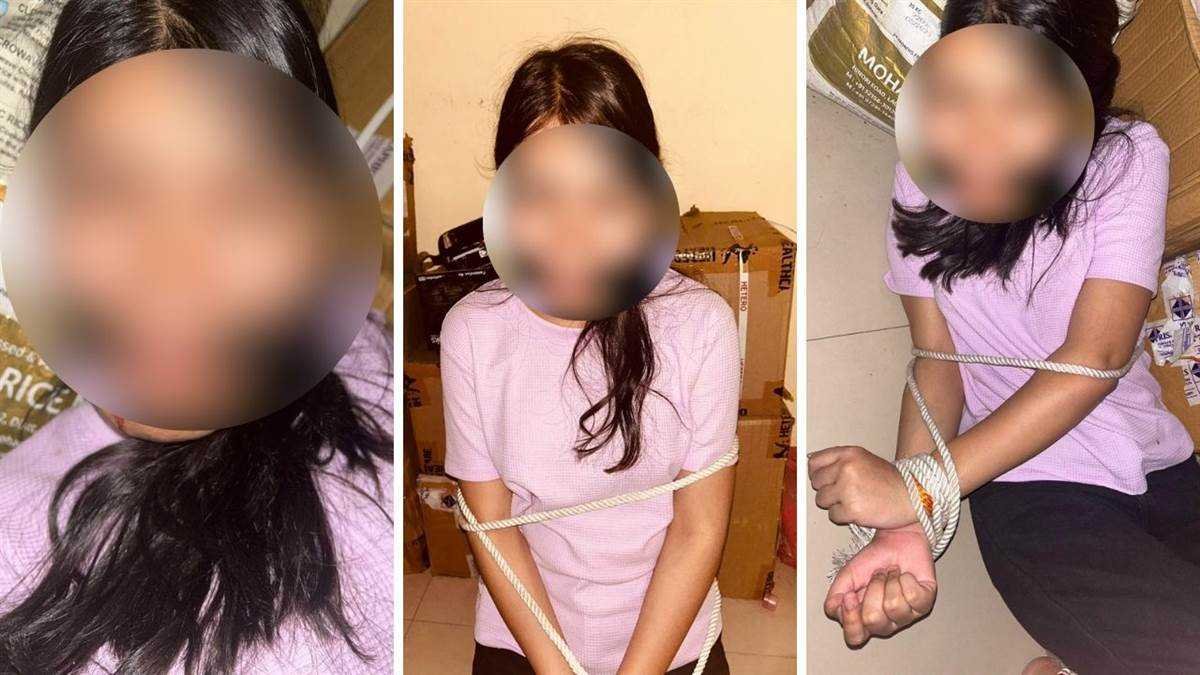 शिवपुरी की छात्रा का कोटा में अपहरण कर मांगे 30 लाख, पिता को भेजे बच्ची के हाथ-पैर बंधे फोटो