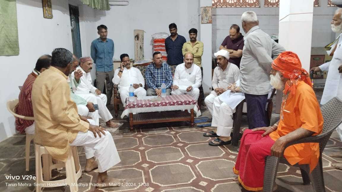 लोकसभा का टिकट मिलने के बाद संजू शर्मा का नगर में हुआ प्रथम आगमन