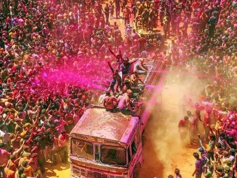 हाई प्रेशर मशीन से आसमान में 300 फीट तक उड़ेगा गुलाल, पांच राज्य के कलाकार जमाएंगे रंग