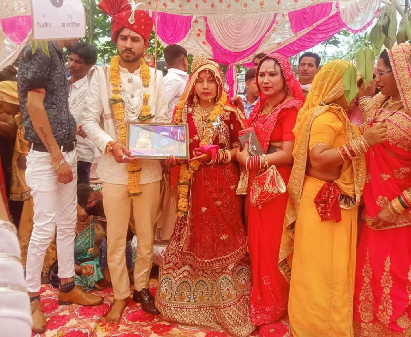 बलाही समाज के 21 जोड़े बंधे परिणय सूत्र में