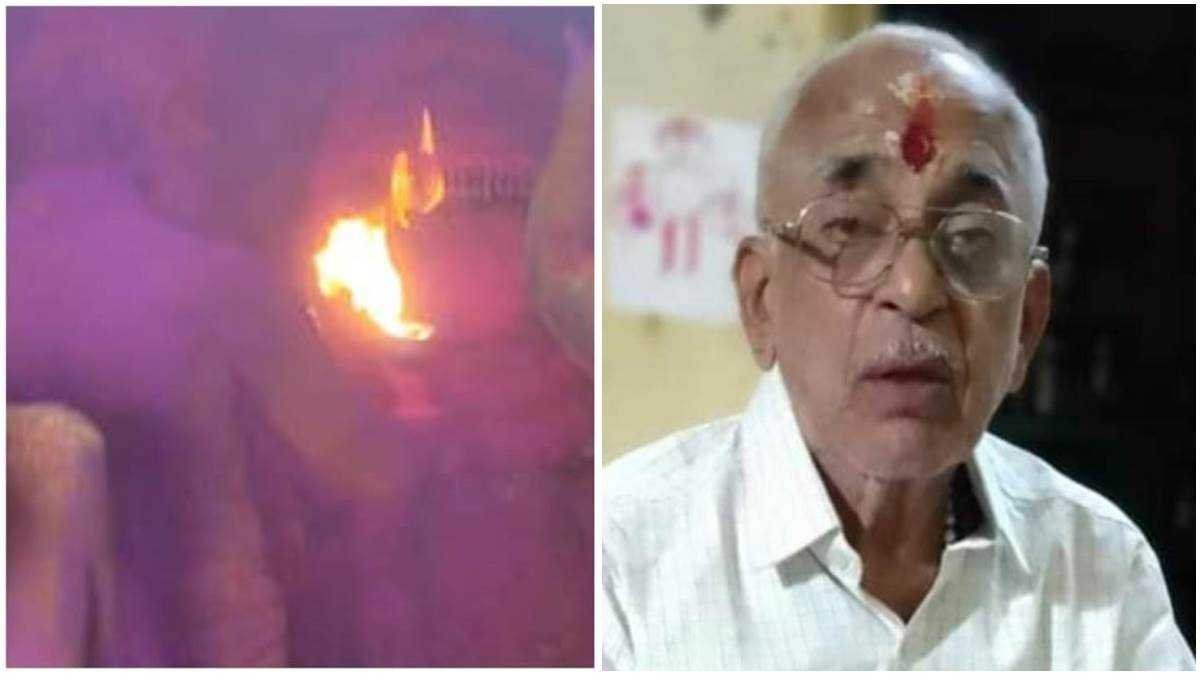 महाकाल गर्भगृह में आगजनी से झुलसे सेवक की मौत, मुंबई में चल रहा था उपचार