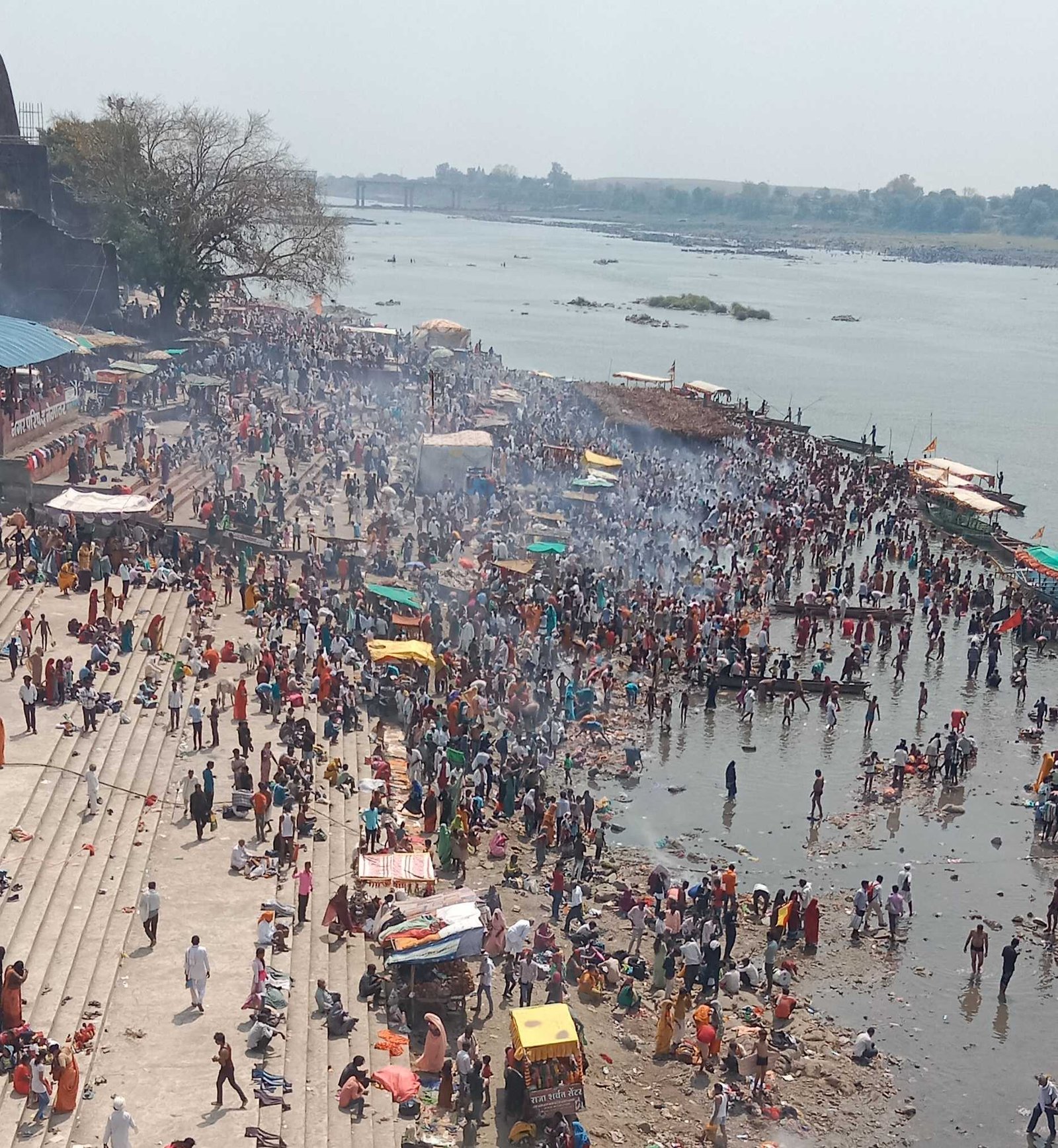 चैत अमावस्या….  नर्मदा किनारे उमड़ा आस्था का जनसैलाब