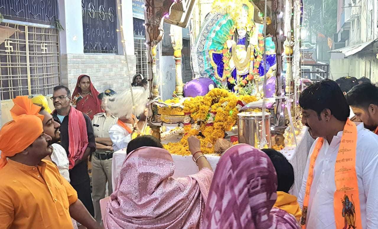 जहा से प्रभु श्री रामजी की यात्रा निकली,,,,वहा वहा हुआ स्वागत और पूजन