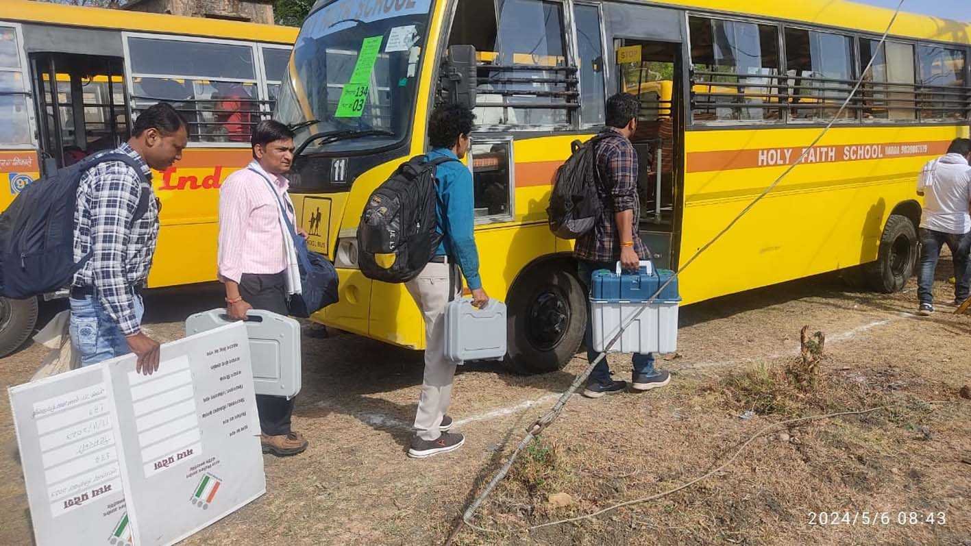 लोकसभा चुनाव – 2०24  लोकतंत्र का महापर्व ! 517 केन्द्रों पर वोटिंग आज