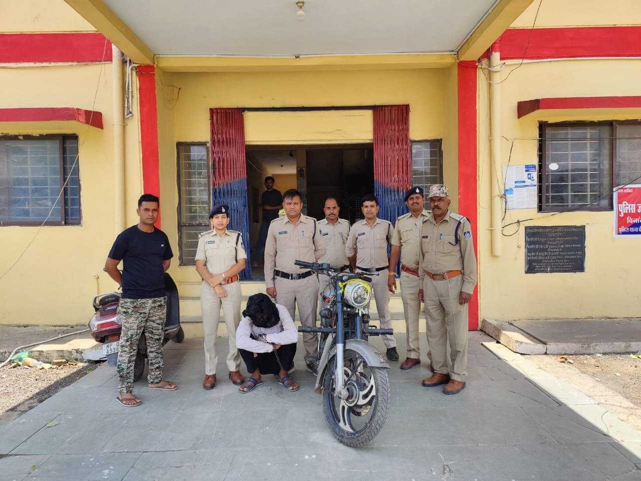 लूट की घटना का पर्दाफाश, आरोपी गिरफ्तार