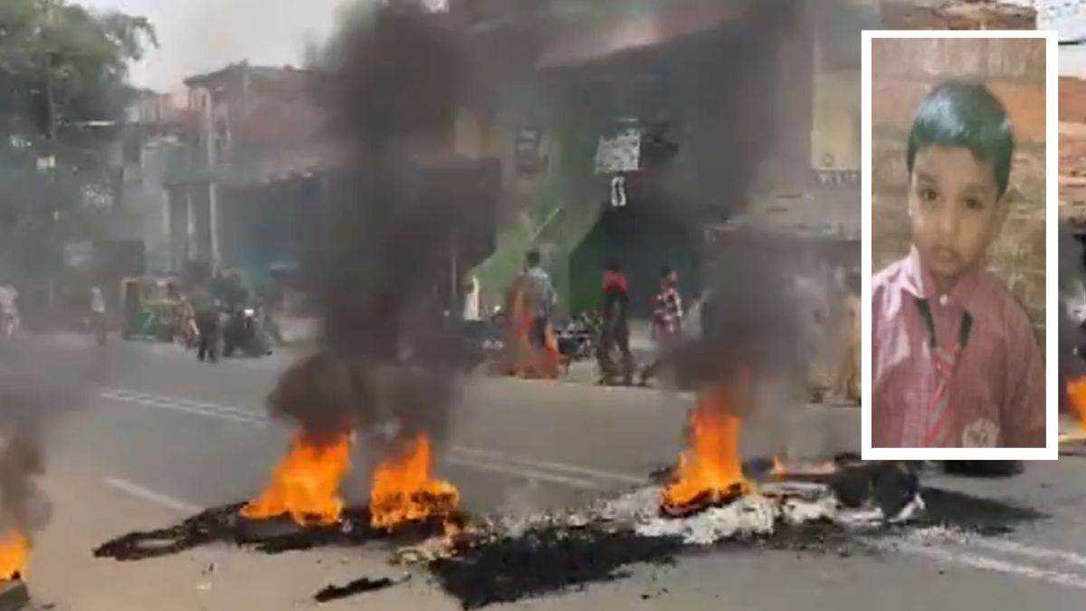 पटना के नामी स्कूल के नाले में मिला छात्र का शव, CCTV फुटेज गायब, गुस्साए लोगों ने लगा दी आग, जानिए पूरा मामला
