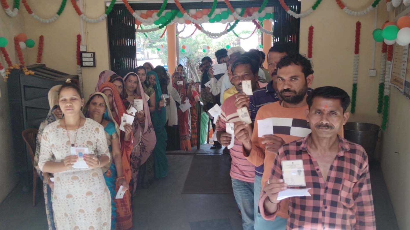 खातेगांव विस में 69.14 प्रतिशत हुआ मतदान