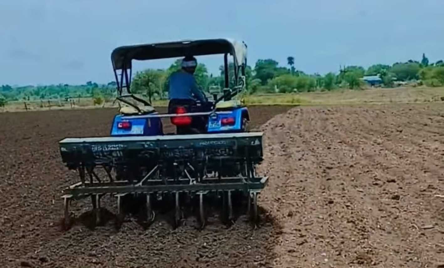 आधा घंटा हुई बरिश से फसलों को मिली राहत  