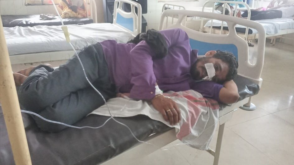 प्राईवेट फाईनेंस कम्पनी के आफिस में युवक ने गटका जहरीला पदार्थ
