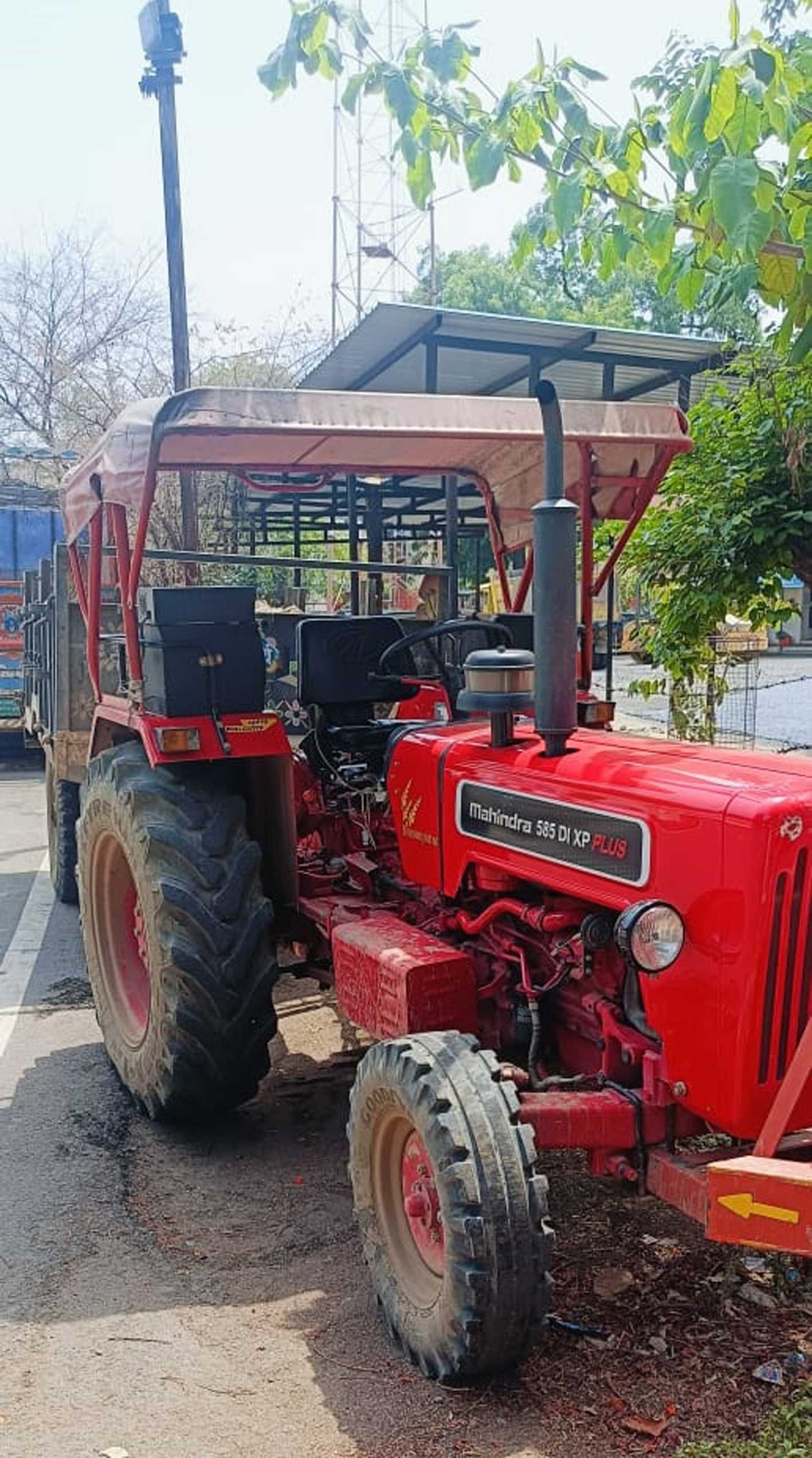 रेत का अवैध परिवहन करते ट्रेक्टर ट्राली जप्त  