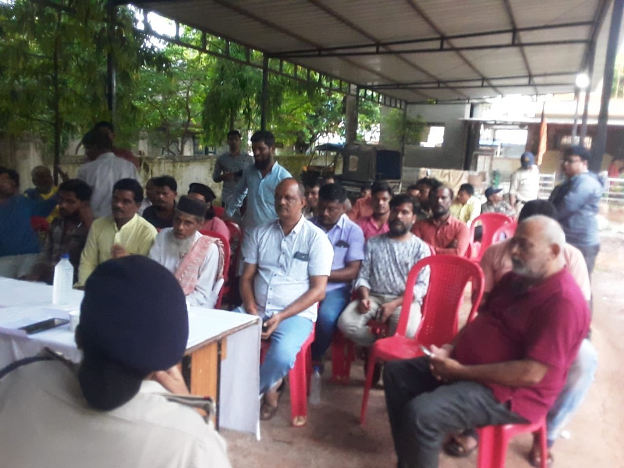 मोहर्रम को लेकर शान्ति समिति की बैठक सम्पन्न
