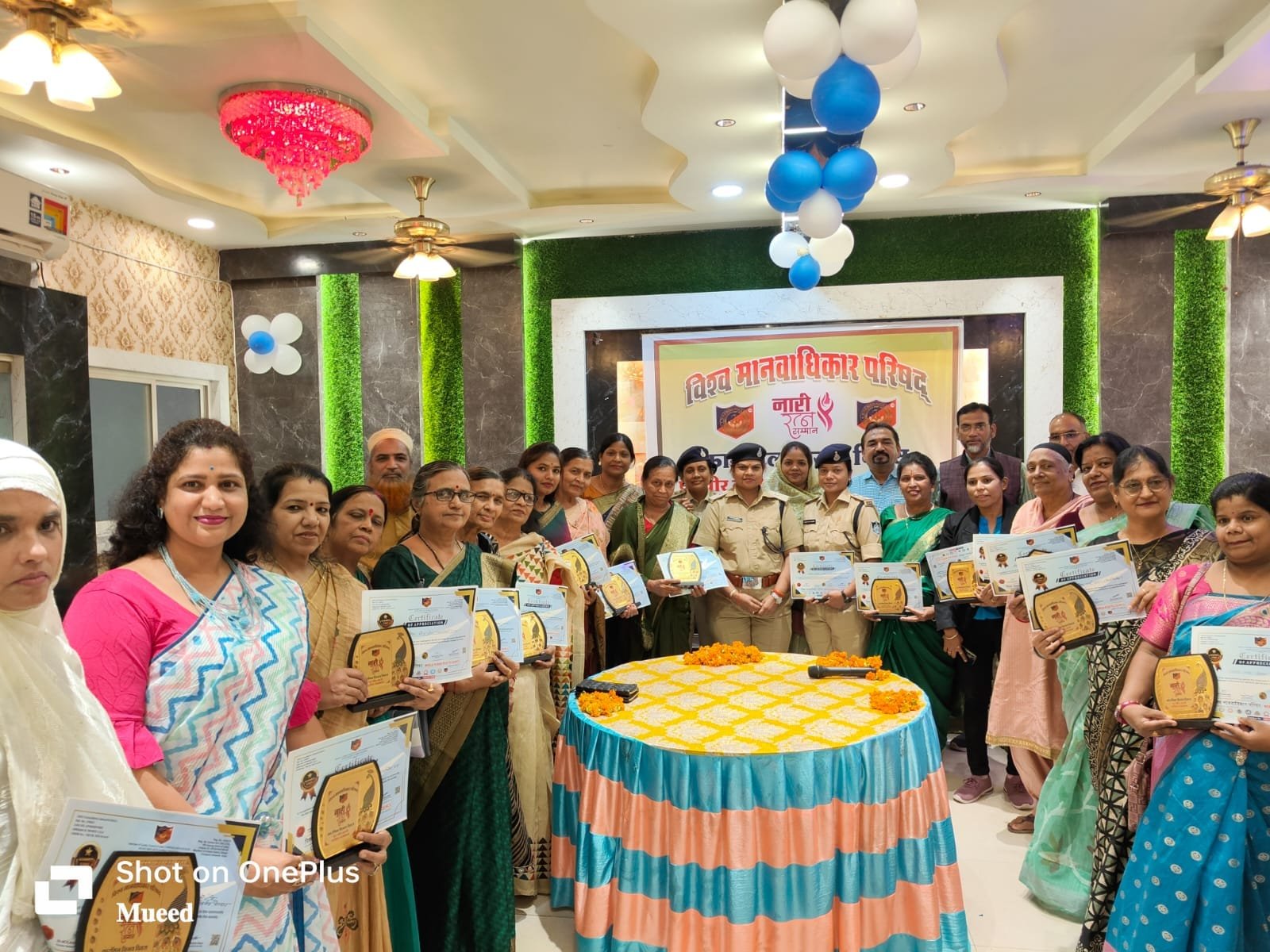 कारगिल विजय दिवस पर महिलाओं का हुआ सम्मान 