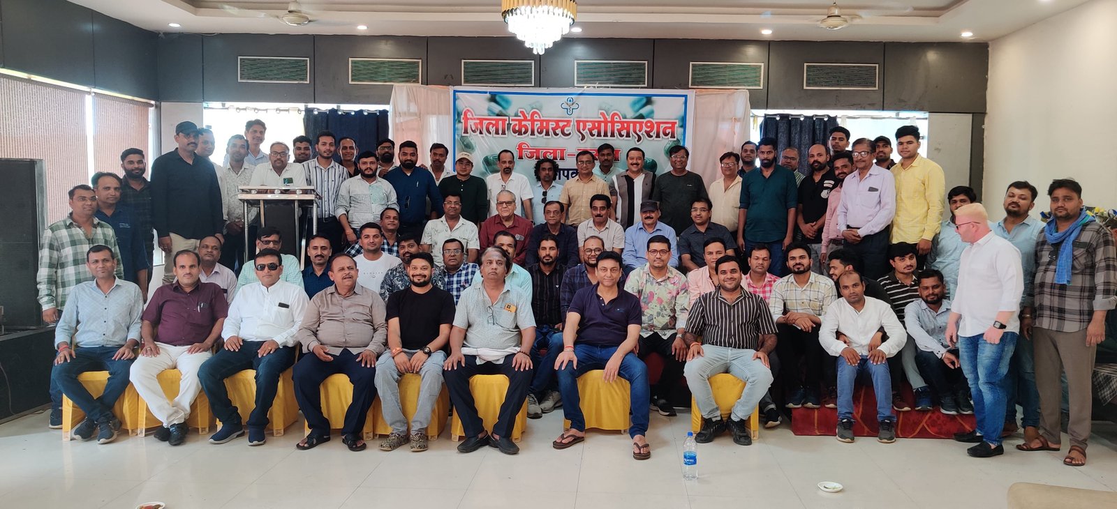 जिला केमिस्ट एसोसिएशन का हुआ पुनर्गठन, चाचरे लगातार तीसरी बार अध्यक्ष मनोनीत
