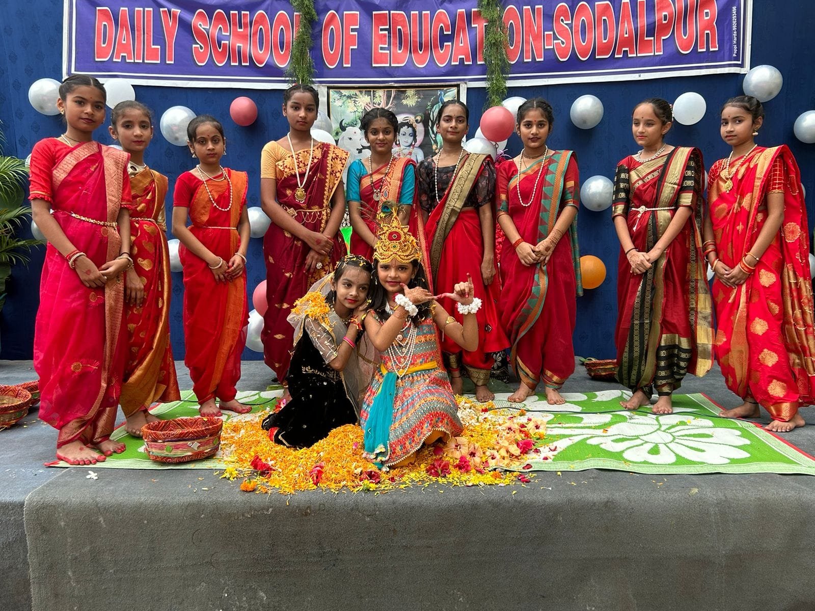 कृष्ण जन्मोत्सव मनाया गया