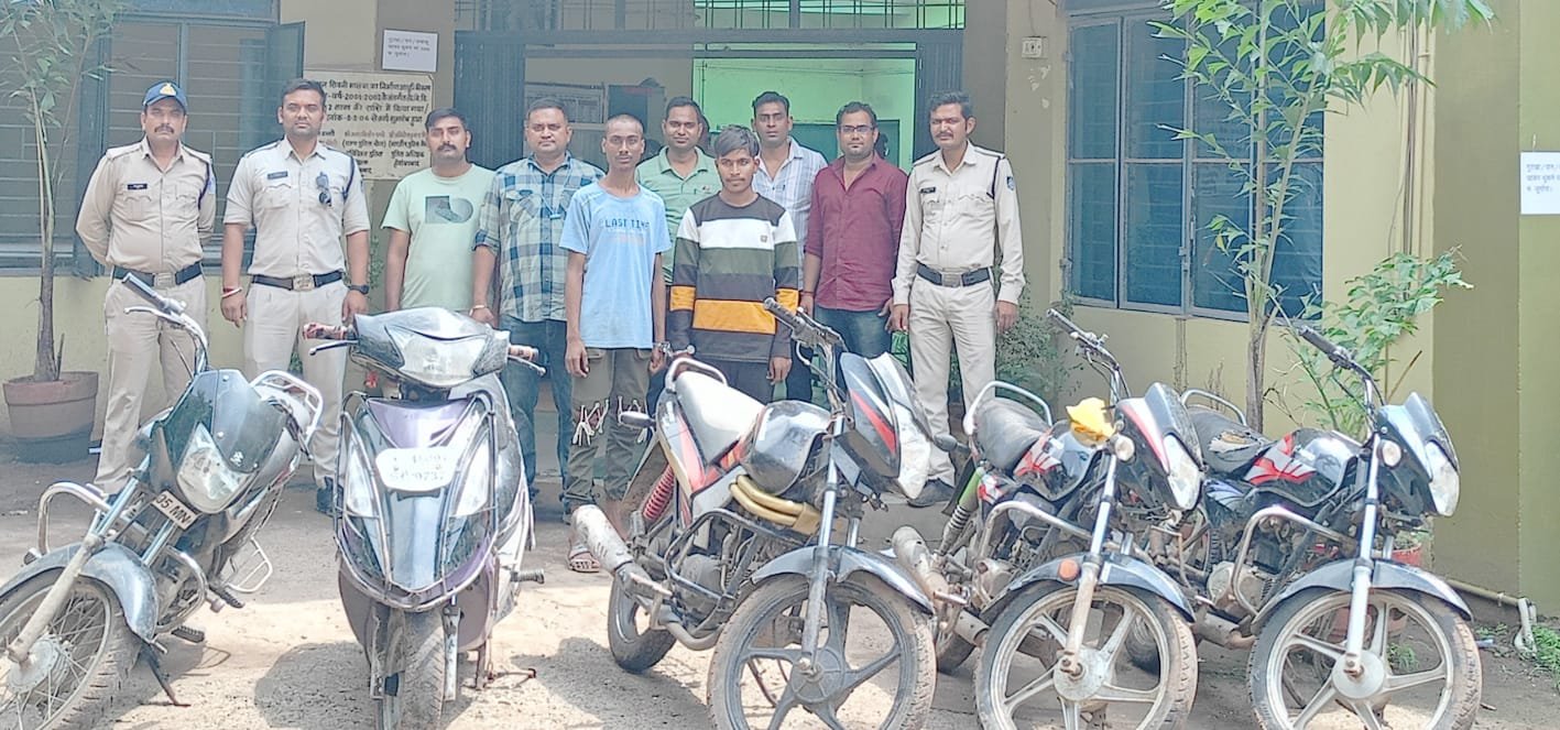 तीन जिलों में चोरी करने वाले गिरोह का खुलासा