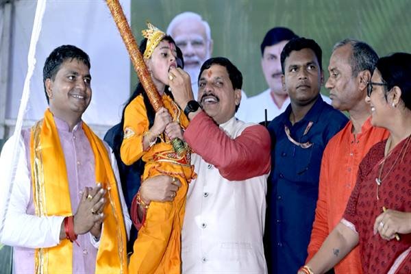 भगवान श्रीकृष्ण का दिव्य जीवन अनुकरणीय – मुख्यमंत्री डॉ. यादव