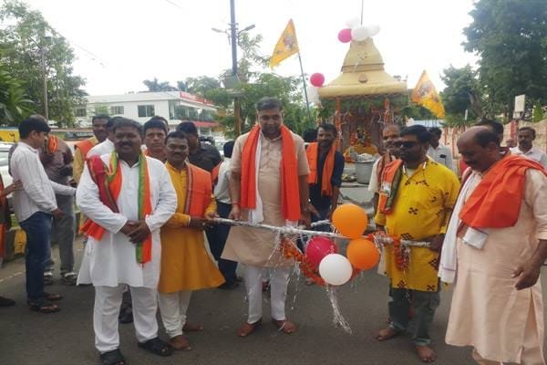 कृष्ण जन्माष्टमी पर जिले में हुए विभिन्न कार्यक्रम