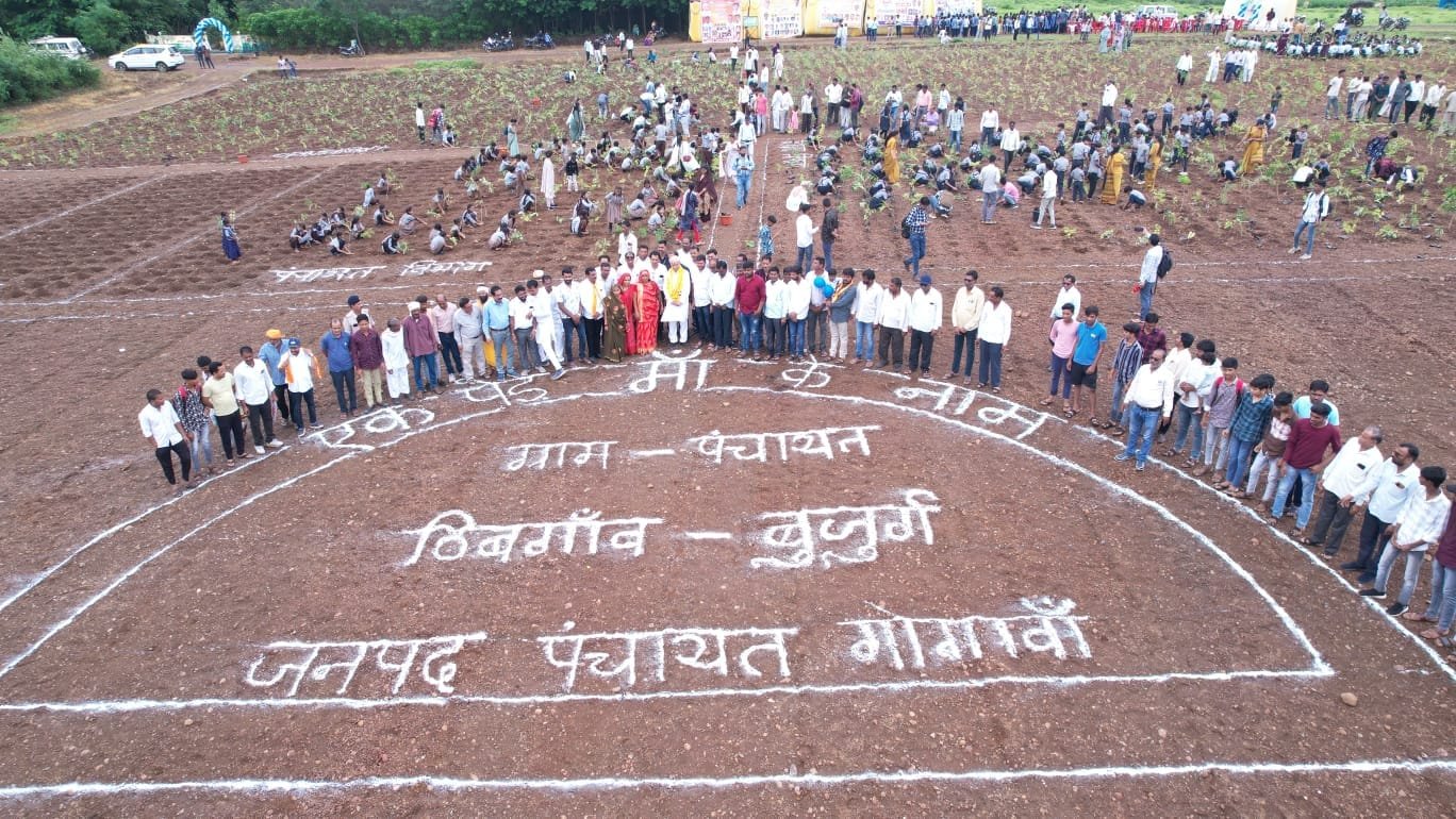 विधायक पाटीदार के जन्मदिन पर रोपे गए 71 हजार पौधे, मां के साथ विधायक ने पौधरोपण कर कि अभियान की शुरुआत