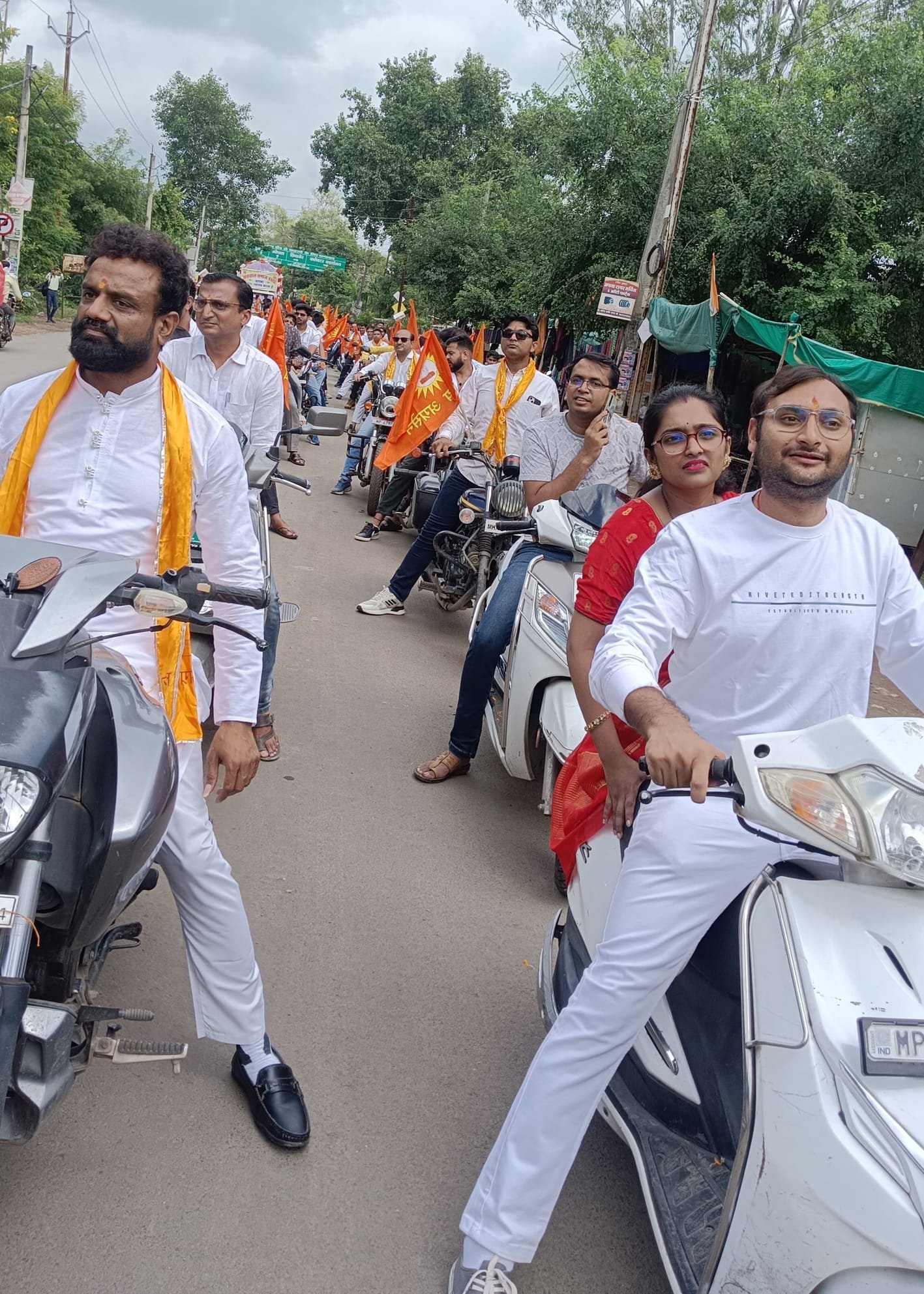 अग्रसेन जयंती के उपलक्ष्य में अग्रवाल समाज ने निकाली वाहन रैली  