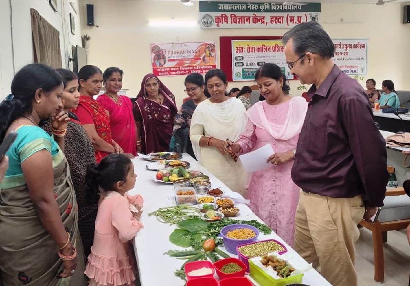 पोषण माह के तहत हुई विभिन्न गतिविधियां  