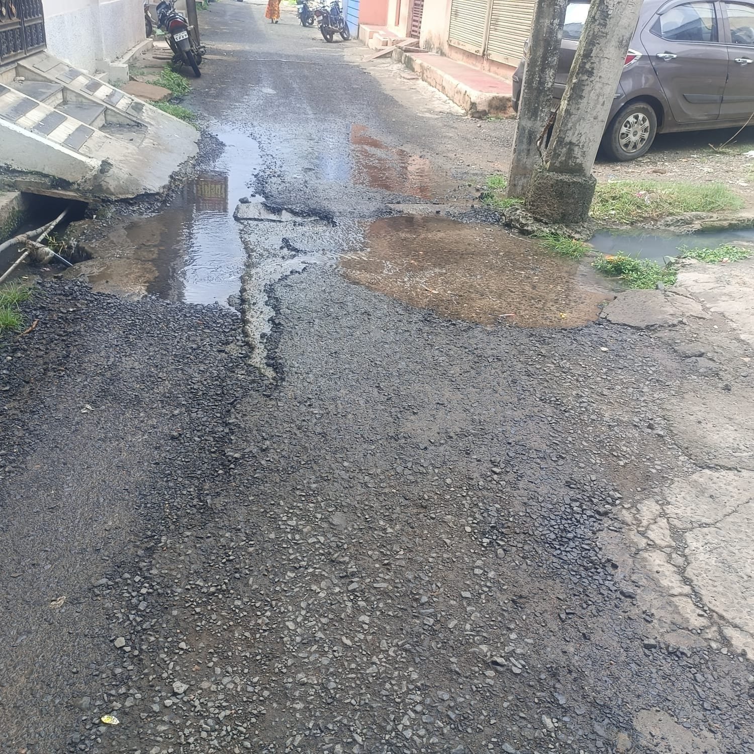 वार्ड में फैली अव्यवस्थाएं, नागरिक परेशान