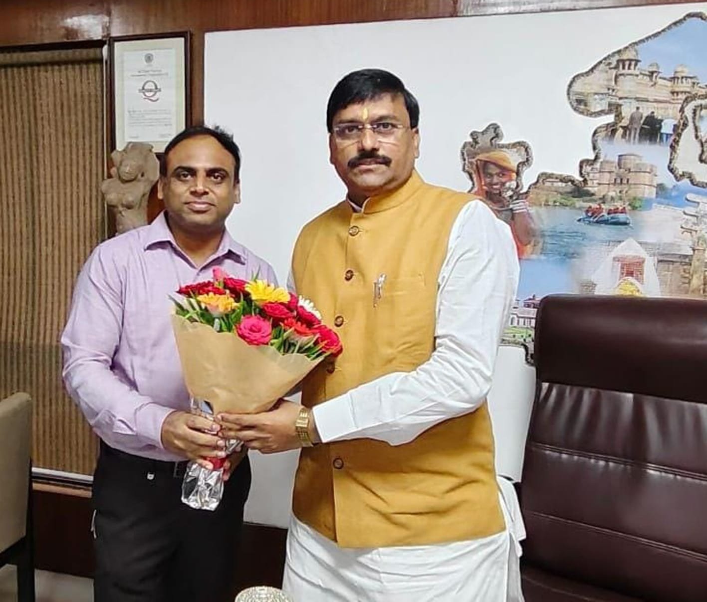 मंत्री लोधी ने पर्यटन विकास निगम के अध्यक्ष का पदभार किया ग्रहण