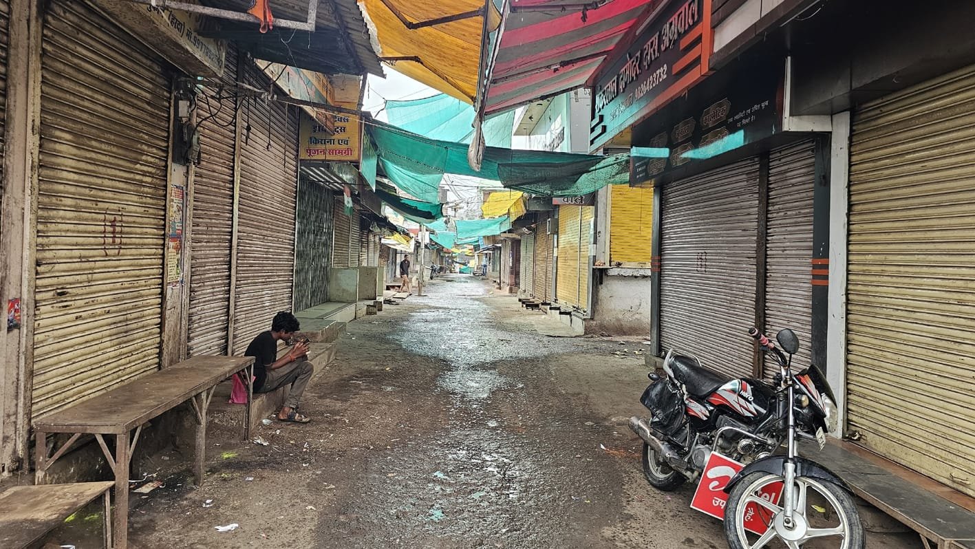 हरदा बंद का दिखा व्यापक असर