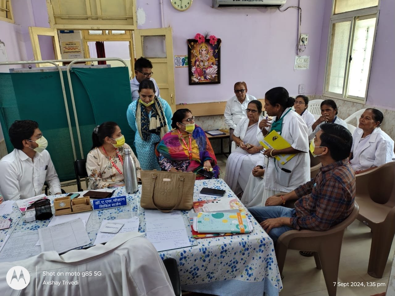 संयुक्त कलेक्टर श्रीमती सोलंकी ने किया जिला चिकित्सालय का निरीक्षण
