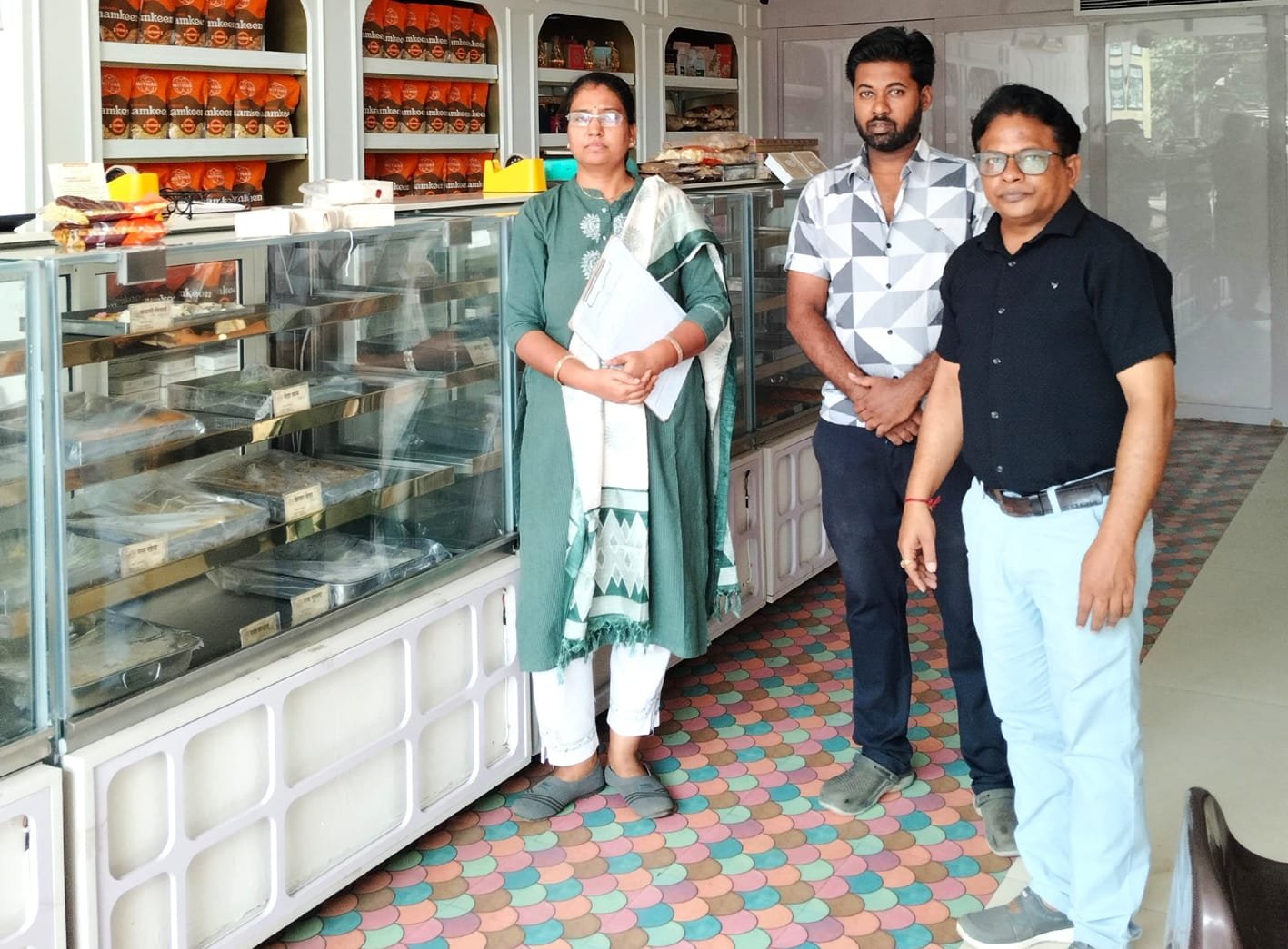 जांच के लिए खाद्य पदार्थों के लिए सैम्पल